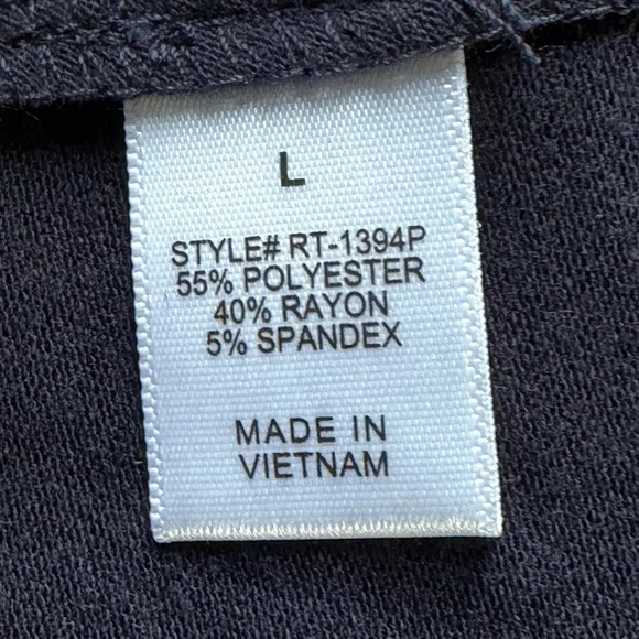 Zenana Premium Navy Blue Crisscross Neck Tunic - Picture 4 of 5